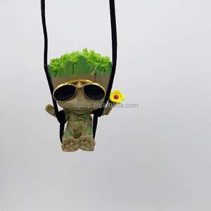 21 diseños, gran oferta, decoración de espejo retrovisor montado en coche, decoración de <span class=keywords><strong>Groot</strong></span>, decoración de espejo retrovisor montado en coche de PVC <span class=keywords><strong>Groot</strong></span> - Product Image 6