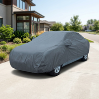 Housse de voiture en coton aiguilleté composite PVC 250 g/m² personnalisable, imperméable, disponible en toutes saisons, anti-poussière, anti-taches