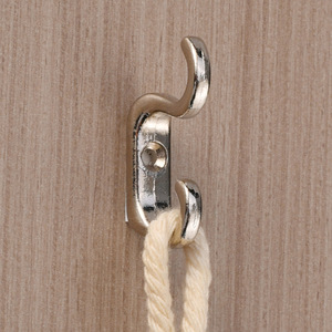 B-450 Small Single <b>Hook</b> Zinc Alloy Rust Resistant Clothes <b>Hook</b> <b>S</b> Type Extra Small For Garment Use - Product Image 5