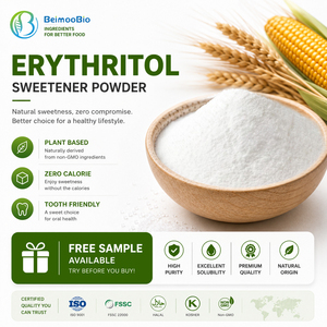 Eritritol Natural Puro, Polvo Cristalino Blanco, 100 Mallas, Cero Calorías, Estable al Calor, Sin OGM, Edulcorante Sin Azúcar para Bebidas - Product Image 3