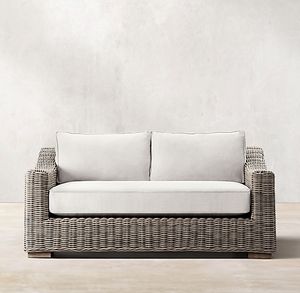 Wasserdichte und hochwertige Rattan-Outdoor-Möbel Couch Gartensofa Weide Outdoor-Möbel-Sets - Product Image 1