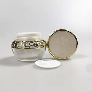 Luxury Empty Transparent Skin Care Acrylic Cosmetic Cream Jar and Lotion Bottle Set with Pump Sprayer for Skin Care <b>Serum</b> - Product Image 6