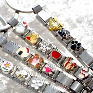 Porte-clés DIY italien tendance en acier inoxydable, motif boule de chien, cadeau de Noël pour ami, module - Product Image 4