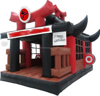 Château gonflable gonflable de videur de maison de rebond de Taekwondo dans le prix bon marché pour des enfants et des enfants