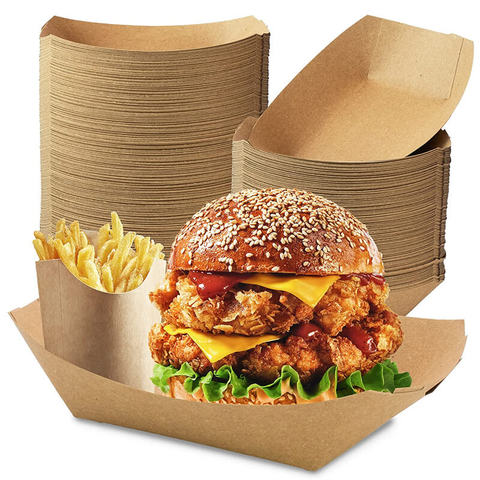 Biodegradable Disposable Food Trays with Compartments for Takeaway in Mauritius
