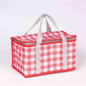 Sac isotherme de pique-nique pas cher, grande taille, petite taille, sac de pique-nique, glacière à bière, léger, camping, extérieur, panier de pique-nique pliable - Product Image 3