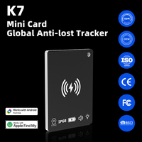 Mini porte-cartes anti-perte avec localisateur, étanche IP68, compatible avec Find My et Google Find Hub, localisateur de clés