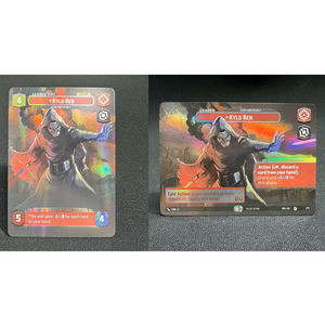 STAR W Mandalorian-Sworn Creed Cad Bane Han Solo Kylo Ren Bossk <span class=keywords><strong>Jabba</strong></span> Hutt Rey Qi'ra Finn Carte Personnalisée Écologique de Présentation - Product Image 4