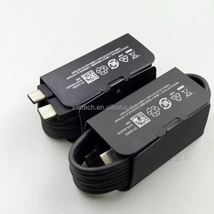 Câble de charge pour téléphone S25, type C, 1 m, type C vers type C, câble de téléphone 3A à charge rapide, câble d'alimentation USB-C pour Samsung S26 <span class=keywords><strong>U</strong></span> S25 S24+ A53 - Product Image 3