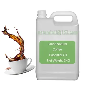 Café óleo essencial 100% puro café orgânico Óleo para vela sabão perfume cosméticos skincare loção shampoo gel de banho difusor