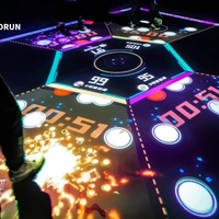 Juego Interactivo Deportivo Multijugador GOOEST Speed Run 2026 para Pisos Interactivos en Áreas de Juego Interiores