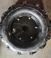 MINI remorque à pneus 5.00 — 12, prix d'usine, tracteur agricole pour agriculture