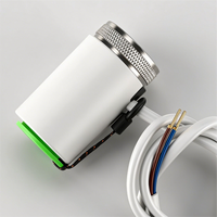 Aktuator Termal Listrik 230V Normal Tertutup untuk Manifold Pemanas Lantai Anti-Mudah Terbakar PC+ABS