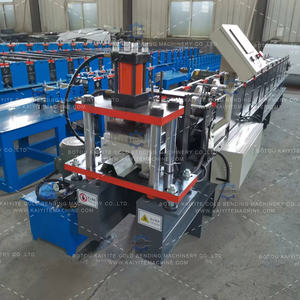 金属オメガ帽子プロファイル天井バッテン家具チャンネルロール成形機 - Product Image 3