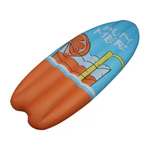 Sıcak satış yüzme şamandıra PVC çocuk sörf hava şişme sörf şamandıra havuzu Raft oyuncak