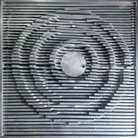 Façade à lames en aluminium imitation bois pour mur-rideau, revêtement extérieur, panneau mural pour bâtiment moderne
