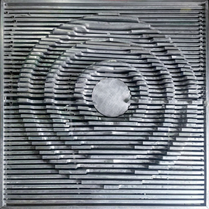 Façade à lames en aluminium imitation bois pour mur-rideau, revêtement extérieur, panneau mural pour bâtiment moderne - Product Image 5