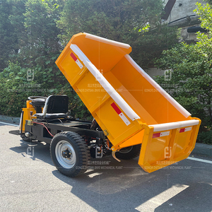 JINYE Elétrico Três Rodas Triciclos Dump Truck Carga Agrícola 1.5tn Mineração <span class=keywords><strong>Dumper</strong></span> - Product Image 2