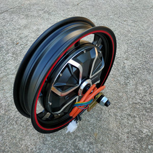 Mô tơ BLDC 16 inch 48V60V72V1500W cho xe đạp điện, xe ba bánh, xe tay ga, phụ tùng chuyển đổi, phanh đĩa 3 lỗ, cần mở phuộc 200mm - Product Image 3