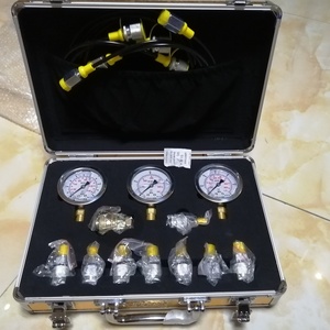 Excavator Hydraulic Gauge 0-25 MPa 0-3500 PSI Pressure Test Gauge Kits - Product Image 1
