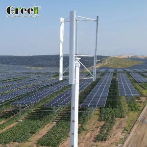 Aerogenerador de Eje Vertical de 1-10kw con Baja Velocidad de Arranque para Uso Doméstico/Comercial - Product Image 4