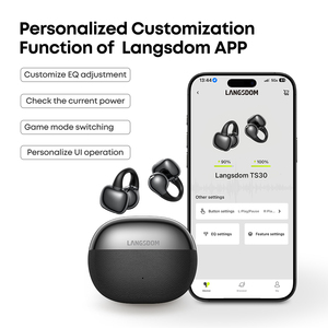 Tai nghe nhét tai nguyên bản Tai nghe nhét tai TWS Tai nghe thể thao chống nước IP65 Tai nghe <span class=keywords><strong>Bluetooth</strong></span> 6.0 Tai nghe không dây có thời gian phát lại 32 giờ - Product Image 2