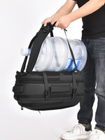 Sac à dos Oxford pour hommes de grande capacité Design géométrique transfrontalier Extension multifonctionnelle Étanche Nouveau sac de voyage Fermeture éclair
