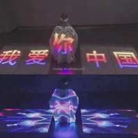 Tapis magique LED P2 unisexe à couleurs changeantes pour scène, accessoires de salle de bal pour adultes, tapis lumineux pour entrepôt