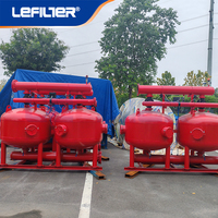 Pompa Booster Skid-Mounted Filter Pasir Dangkal Paralel Multi-Media untuk Irigasi Pertanian Otomatis Penuh dengan Motor Stainless Steel