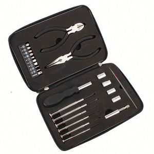 Custom 25-Piece <b>Tool</b> Set in Tin Box with EVA Interior, <b>Precision</b> <b>Tools</b> & Accessories for Promotional Gift - Product Image 2