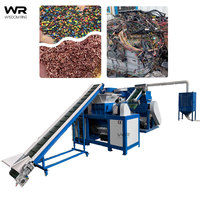 Cisaille hydraulique pour ferraille, granulateur de câbles usagés, machine de recyclage de fils de cuivre, recyclage de câbles et fils de cuivre usagés