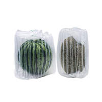 Sacs d'emballage gonflables ECOBAG en film à bulles d'air imperméable pour la pastèque, réduisant les pertes pendant le transport