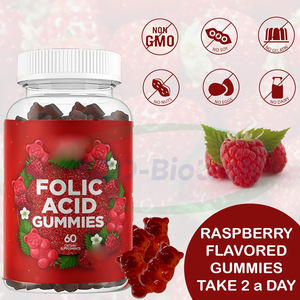 Ausreson Gummies de ácido fólico para mujeres Suplemento <span class=keywords><strong>prenatal</strong></span> de zinc Vegano Multi Vitaminas B12 Gummies de ácido fólico <span class=keywords><strong>natural</strong></span> - Product Image 3