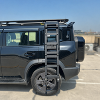 Nouveauté 2026 : Accessoires améliorés – Échelle latérale pliable en aluminium pour Jetour T2 Traveller
