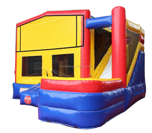 <span class=keywords><strong>Combo</strong></span> Mô Đun 7 Trong <span class=keywords><strong>1</strong></span> Lâu Đài <span class=keywords><strong>Bouncy</strong></span> Bơm Hơi Có Biểu Ngữ Trượt - Product Image 1