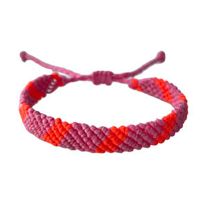 Gelang <span class=keywords><strong>Macrame</strong></span> Boho Hippie Uniseks Tali Lilin Tahan Air dengan Simpul Tangan yang Dapat Disesuaikan untuk Perhiasan Kasual Surfer Bohemia - Product Image 5