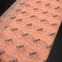 Emballage kg en Papier De Soie pour mouchoirs, pour emballage De Papier imprimé blanc et rose