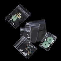 Prix usine personnalisable taille Ziplock curseur sac Transparent PE/AL plastique pour bijoux et montre emballage sac à fermeture éclair