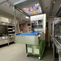 Machine à découper le pain automatique à ultrasons en acier inoxydable Wanli pour les collations, les restaurants, les magasins d'alimentation 220V