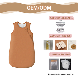 Prêt à expédier couleur unie bambou <span class=keywords><strong>1</strong></span> <span class=keywords><strong>TOG</strong></span> bébé sacs de couchage bébé Swaddle Sleeper nouveau-né sac de couchage - Product Image 4