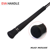 Canne à pêche en mer Custom Madmouse Mad Mouse Game Fuji Guide Seat 1.98m PE 3-6 Jig150-400g 20kg pour la pêche en bateau et le jigging à la traîne
