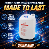 Solution de recharge liquide pour machine à bulles Topflashstar 5L, liquide pour machine à bulles, pour mariage, fête, DJ, boîte de nuit, spectacle