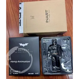 En Stock INART Figura de Acción de Batman: El Caballero Oscuro - El Regreso de <span class=keywords><strong>Bale</strong></span> 1/12, Versión de Película, Escultura de Cabeza Coleccionable, Regalo - Product Image 6