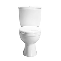 WC moderne Ortonbath à double chasse, cuvette en céramique, haute qualité, économie d'eau, sanitaire à poser au sol