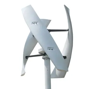 400w 月 v 0.4kw 24 12v 垂直轴风力发电机风车风力发电套件