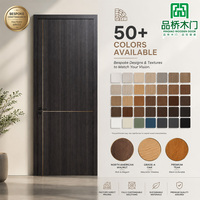 Portes intérieures modernes en bois pour projets de design intérieur de maisons, personnalisation d'usine, usine de 20 000 m²