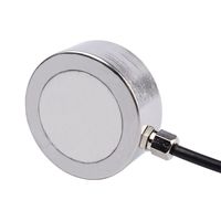 Fibos Stainless Steel Mini Button Compression Load Cell 100kg 2000kg Seri FA10 Sensor Uji Gaya Pemasangan Tetap Kapasitas Tinggi