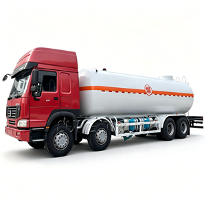 รถบรรทุกบรรทุกน้ำมัน LPG ขนาด 20 ตัน ยี่ห้อซิโนทรัค รุ่น Q345R ถังความดันสูง 40000 ลิตร สำหรับขนส่งโพรเพน - Product Image 1