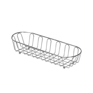 Top Selling Stainless Steel <b>Black</b> Coated <b>Basket</b> With Wooden Bottom Latest Design New Arrival Wrought Iron Wooden Base - Product Image 4