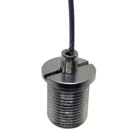 Kit d'accessoires de lampe de gestion de câble, réglage de la pince de câble métallique, verrouillage du fil suspendu M10